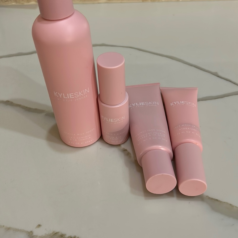Kylie Skin bundle.  Lot of 4 skincare items